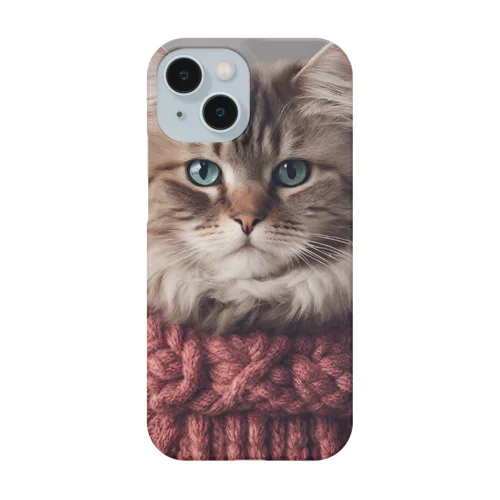 サンタを信じてる猫 Smartphone Case