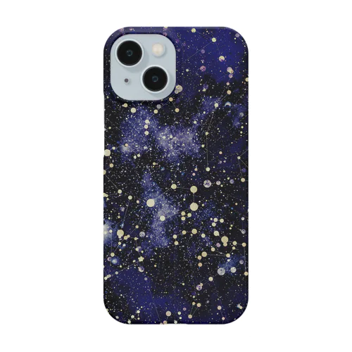 冬の星座 003（ブルー） Smartphone Case