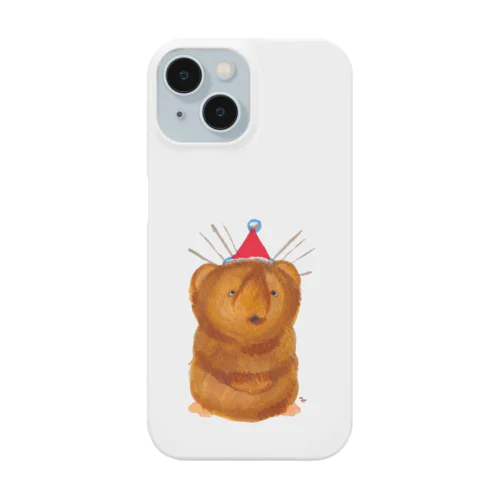 トガリネズミとトンガリ帽子（サンタ帽） Smartphone Case