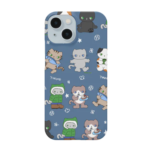 ツリ目ねこいっぱい Smartphone Case