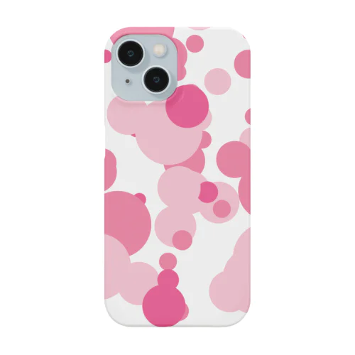 bubbles:桃 Smartphone Case