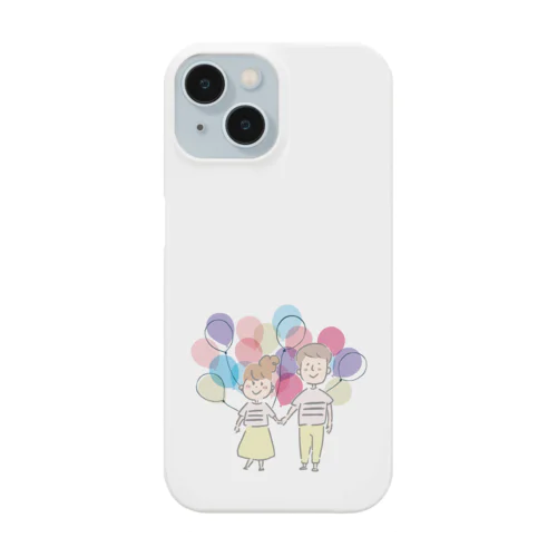 かわいい 仲良しライフ_スマホケース Smartphone Case