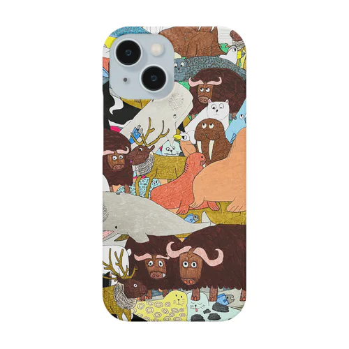 北極圏動物の仲間たち Smartphone Case