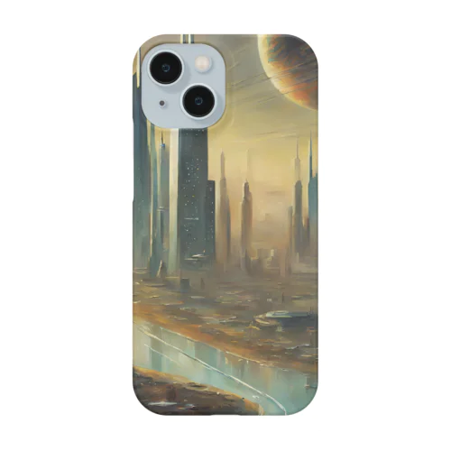 惑星と近未来都市 Smartphone Case