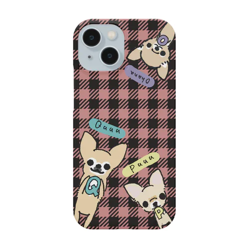 ゆるキャラシリーズスマホケース（ぷぅーちゃん、くぅーちゃん、おはなちゃん） Smartphone Case