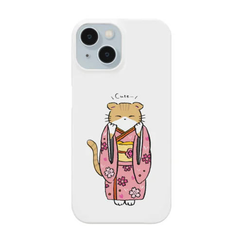 【キモノネコ】もえりちゃん Smartphone Case