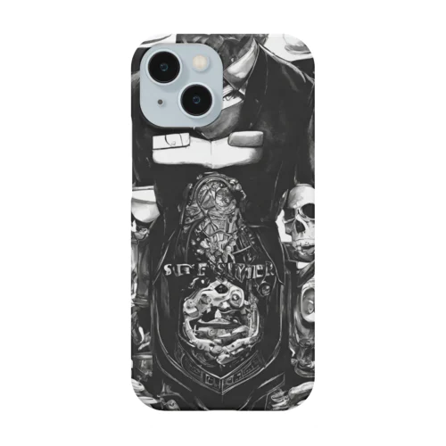 skull スマホケース