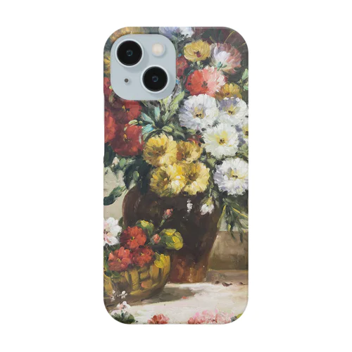 花瓶の花〈油絵〉 Smartphone Case