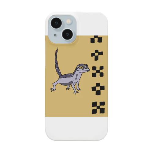 紅型シリーズ　クロイワトカゲモドキ Smartphone Case