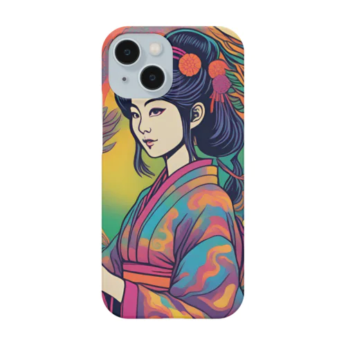 百万屋の双竜と巫女グッツ Smartphone Case