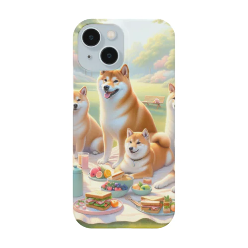 ピクニック柴犬 Smartphone Case