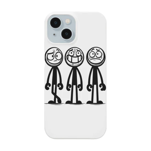 線人くん(3人ver) Smartphone Case