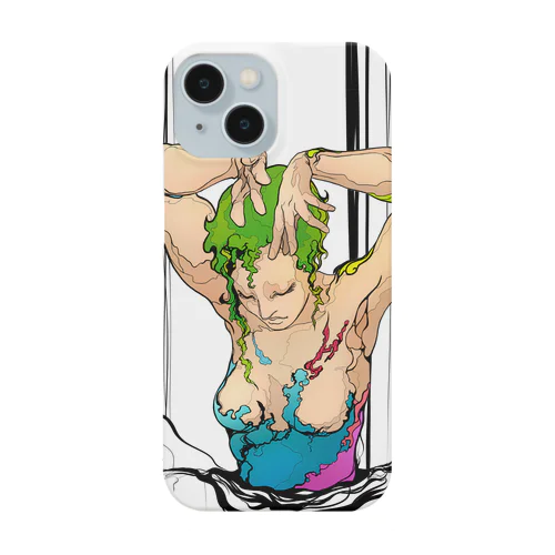 緑髪の女 Smartphone Case