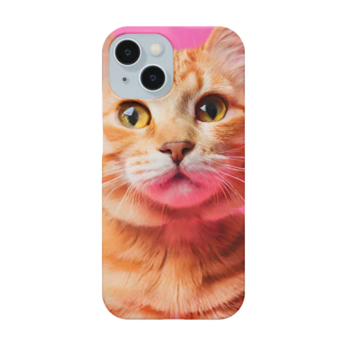 可愛い猫のイラストグッズ Smartphone Case