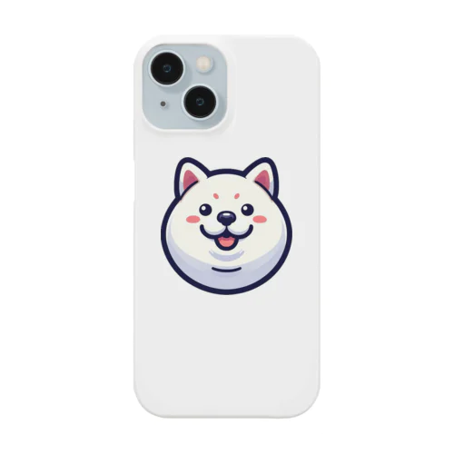 丸顔シリーズ柴犬バージョン Smartphone Case