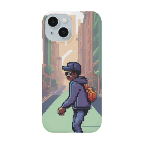 スケボーで帰宅 Smartphone Case