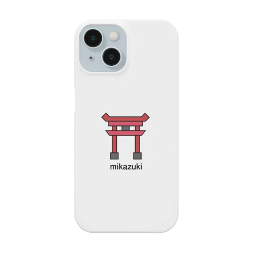 かわいい　鳥居ロゴ　オリジナルグッズ Smartphone Case