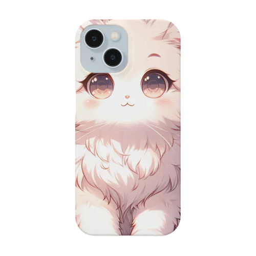 かわいい猫のアニメ風イラストグッズ スマホケース