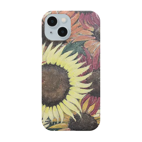 ダンシングひまわり iPhone Smartphone Case