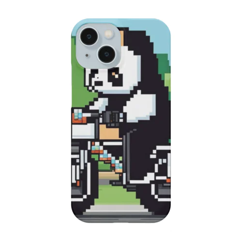 パンダがロードレーサーに Smartphone Case