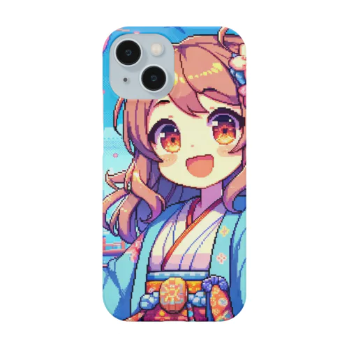 Colorful girl / type1 Smartphone Case