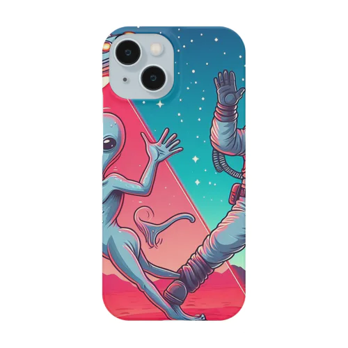 アブダクションされる宇宙人 Smartphone Case