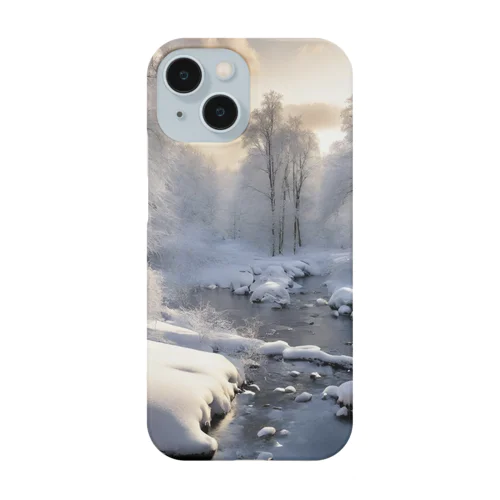 雪景色グッズ Smartphone Case