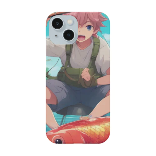 釣り好き男子 Smartphone Case