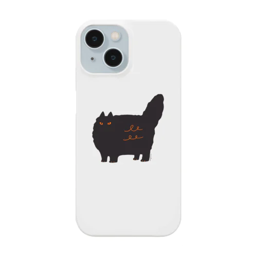 強気な黒猫 Smartphone Case