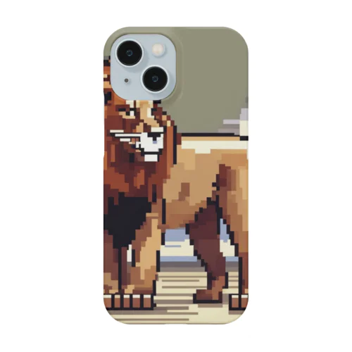 ドット絵のライオン Smartphone Case