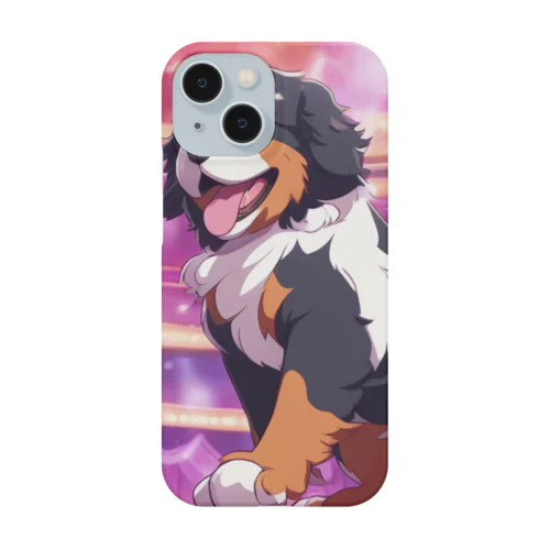 スポットライト×バーニーズマウンテンドック Smartphone Case