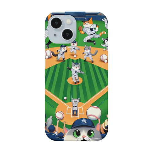 baseball  CAT スマホケース