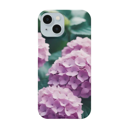 アジサイの球状の花房 Smartphone Case