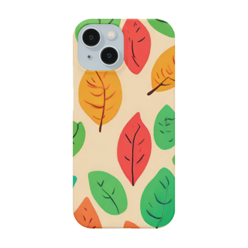 green leaf green Smartphone Case