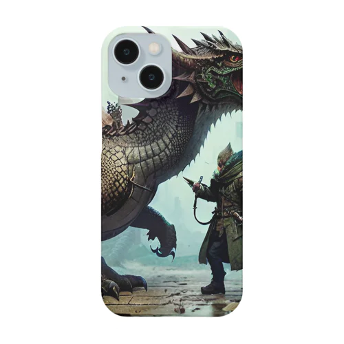 闇属性っぽい恐竜くん8号 Smartphone Case