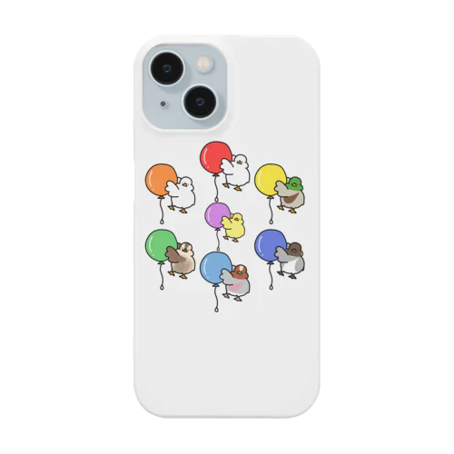 風船 アヒル＆カモシリーズ 〈集合〉 Smartphone Case