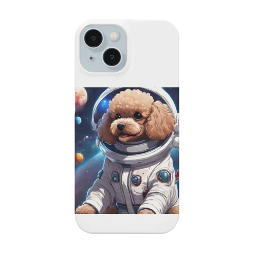 宇宙に挑戦するトイプードル Smartphone Case