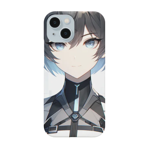 未来的なAI美女 Smartphone Case