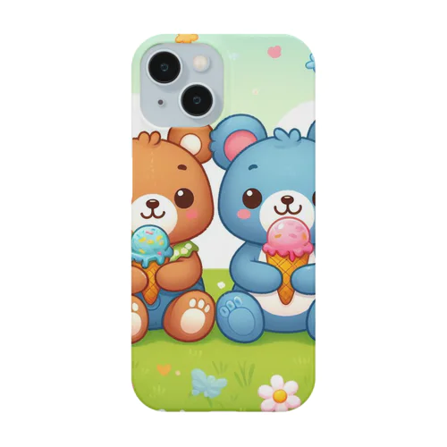 可愛いクマ４姉妹 Smartphone Case