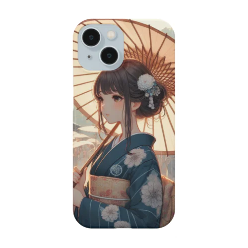 雨の日の遊郭 Smartphone Case