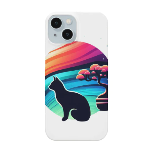 Colorful mood with cats 8 Smartphone Case