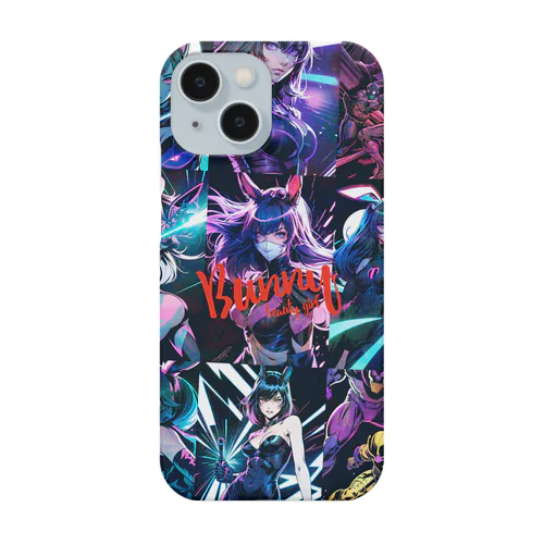 ネオンアメコミアート75 Smartphone Case