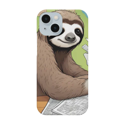 "A Sloth Trying Various Things"  スマホケース