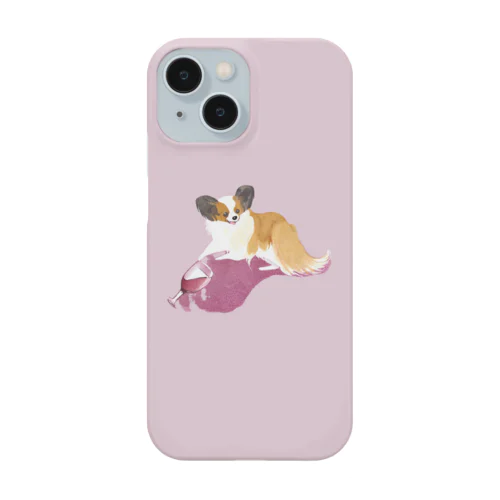 ほろ酔いパピヨン　スマホケース Smartphone Case