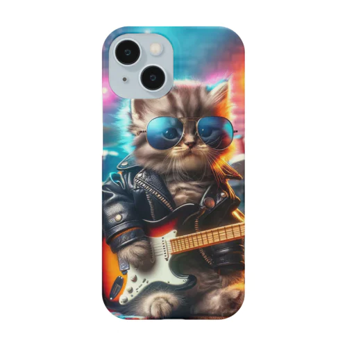 「ロック界の新星！かわいすぎる子猫ちゃんがミュージシャンデビュー！」 Smartphone Case