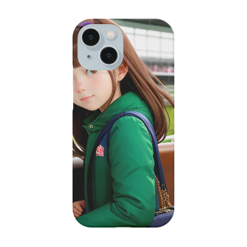 「競馬大好き！可愛い女の子が熱狂中！」 Smartphone Case