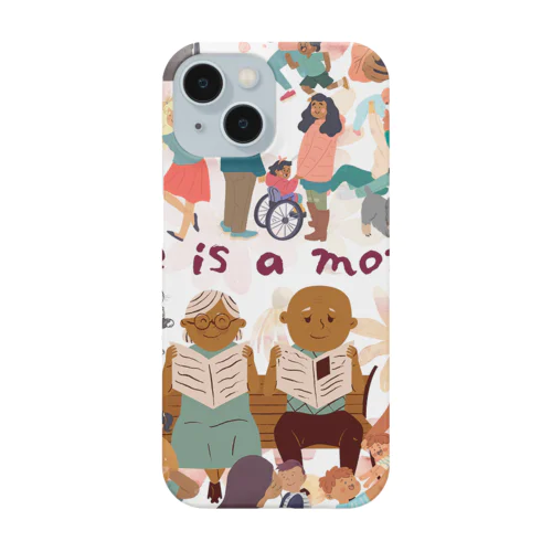 a life is a moment. 人生は一瞬である Smartphone Case