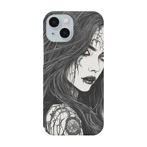 death metal girl ＝Nancy＝ Smartphone Case