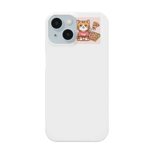 ピザでも食っとけや！ねこピザパーティーの開催です Smartphone Case