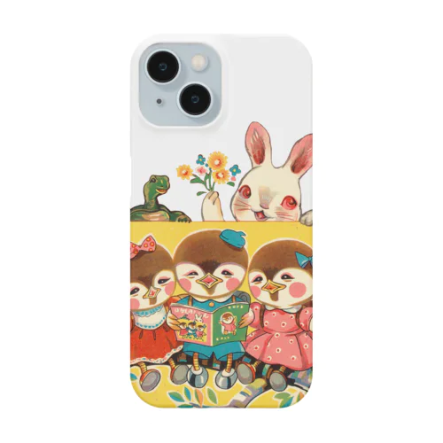 うさぎとかめとすずめちゃんたち /『はなしの絵本』より Smartphone Case